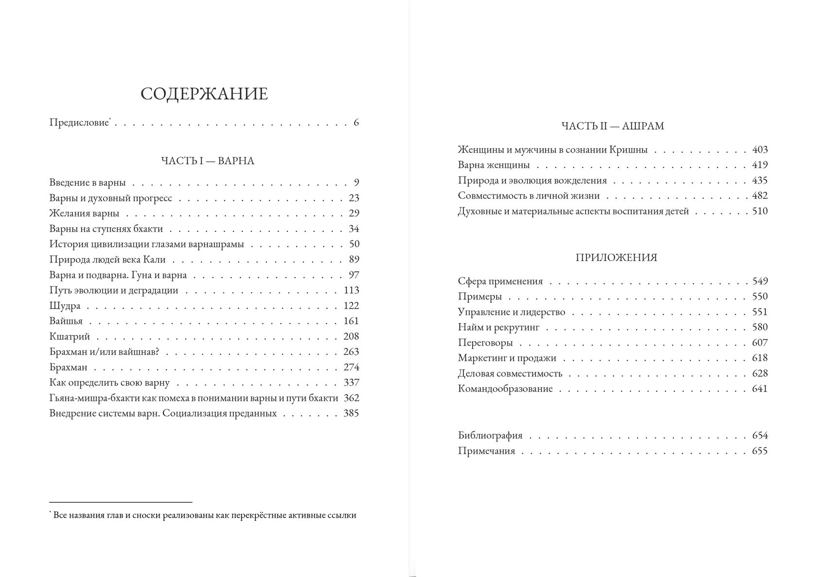 Содержание книги